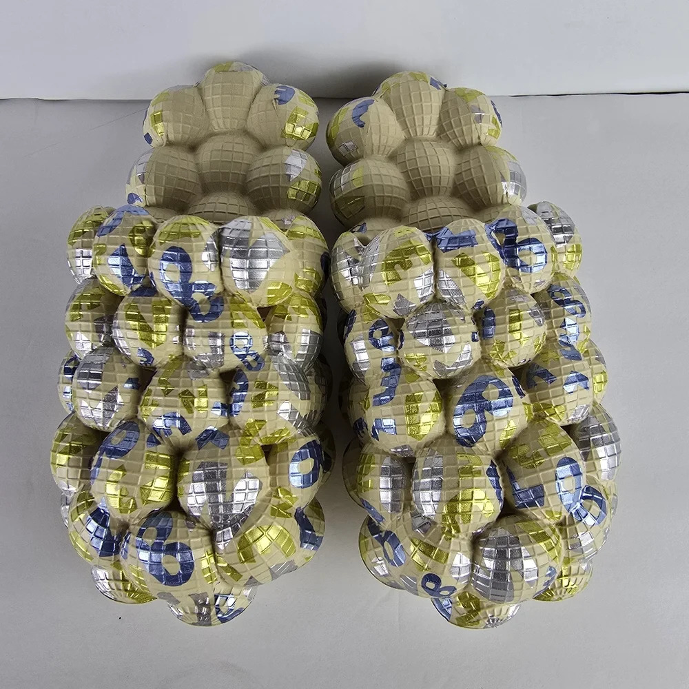 Bubblies Bubble Slides In Twlight Slip On Comfort… - image 2